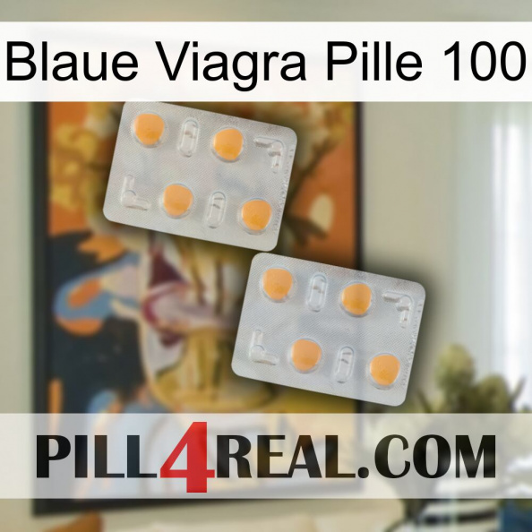 Blue Viagra Pill 100 25